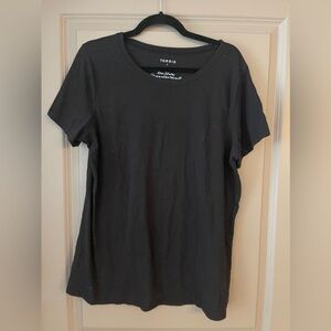 Torrid, size 1, cotton black tshirt